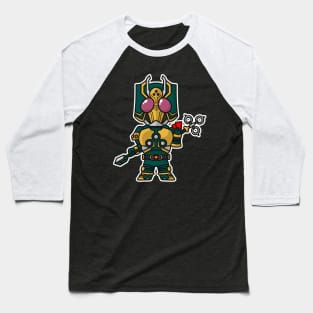 Kamen Rider Leangle Chibi Style Kawaii Baseball T-Shirt